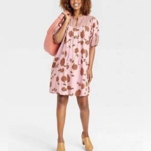 Knox Rose Mixed Print Tunic Dress Floral Stripe Boho